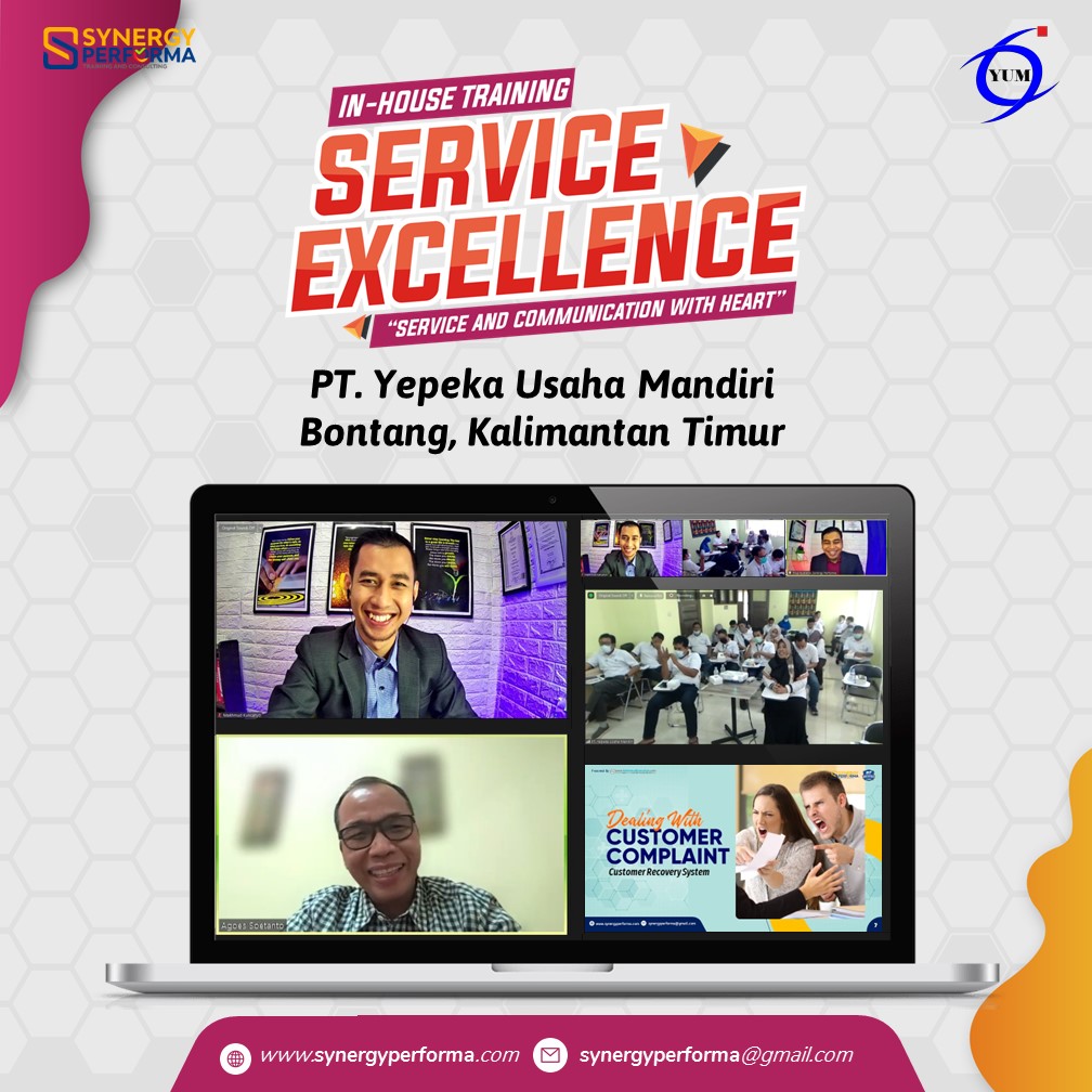 Training Service Excellence-PT Yepeka Usaha Mandiri
